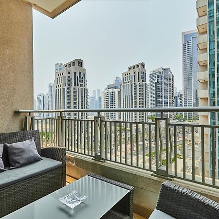 Shukran Homes Cozy 1Br With Burj & Fountain Partial View Dubai Exteriör bild